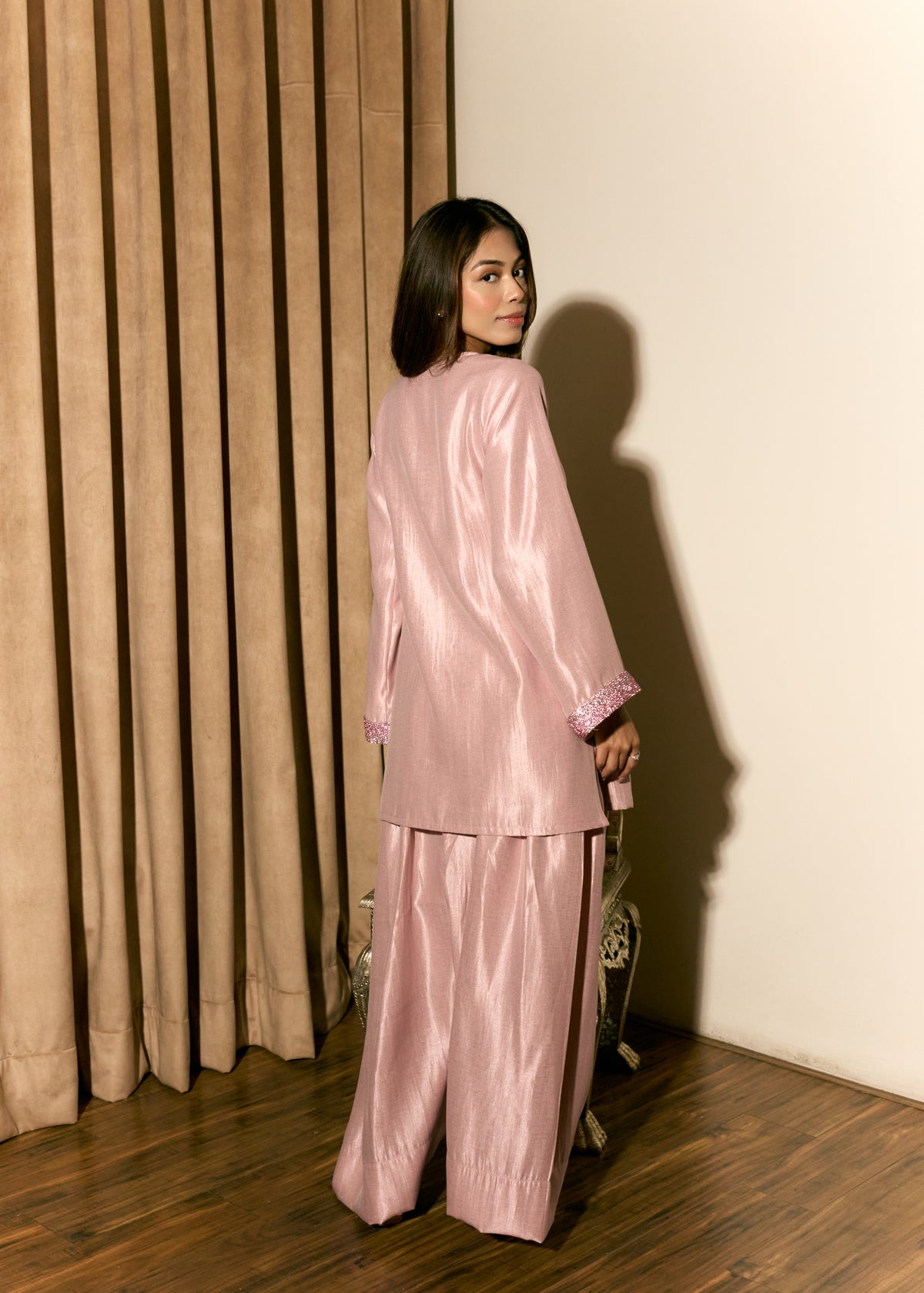 Crystal Coord-Set - Blush Pink